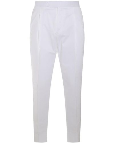 Brioni Cotton Trousers - Grey