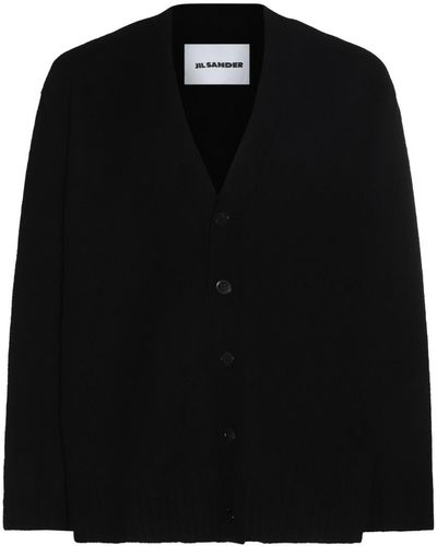 Jil Sander Wool Knitwear - Black