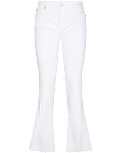 7 For All Mankind Cotton Blend Jeans - White