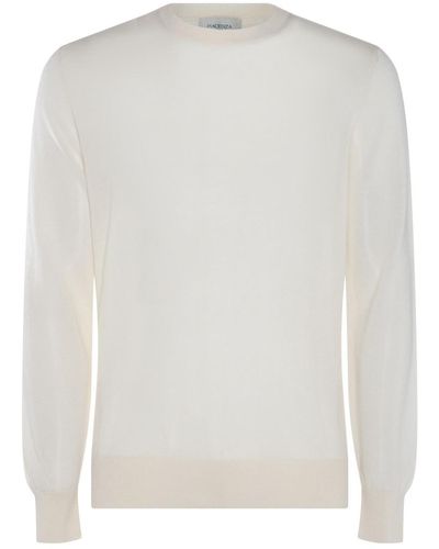 Piacenza Cashmere Silk Knitwear - White