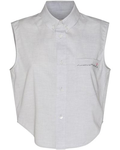Marni Grey Cotton Shirt