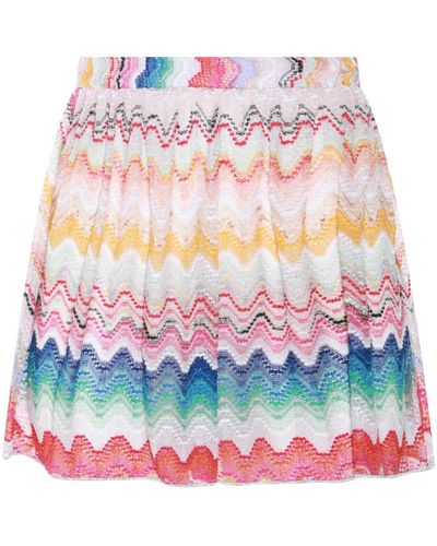 Missoni Colour Viscose Shorts - Multicolour