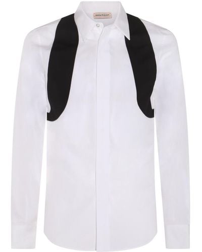 Alexander McQueen Cotton Shirts - White
