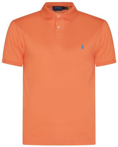 Polo Ralph Lauren Orange Cotton Polo Shirt