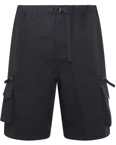 Carhartt Black Cotton Cargo Shorts - Grey