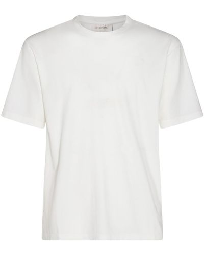 Piacenza Cashmere Cotton T-shirt - White