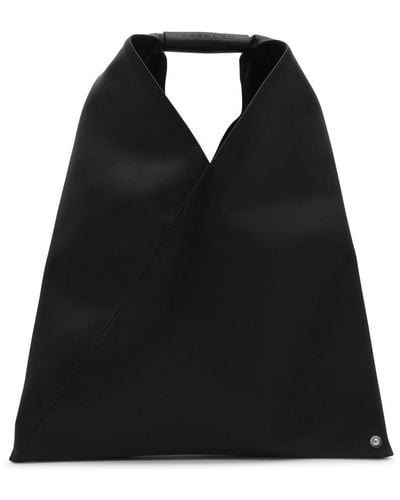 MM6 by Maison Martin Margiela Small Japanese Top Handle Bag - Black