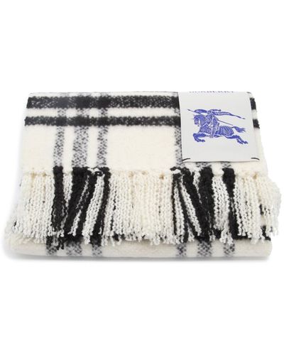 Burberry Wool Check Scarf - Multicolour