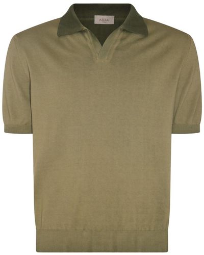Altea Cotton Polo Shirt - Green