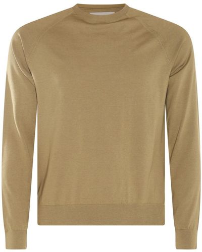 Piacenza Cashmere Cotton-silk Blend Sweater - Green