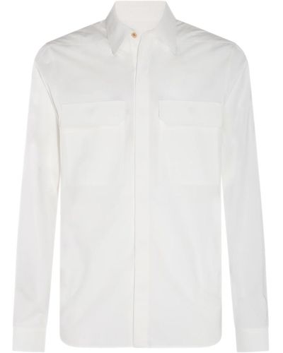 Rick Owens Cotton Shirt - White