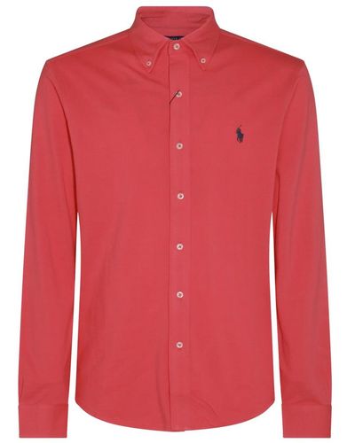 Polo Ralph Lauren Red Cotton Shirt