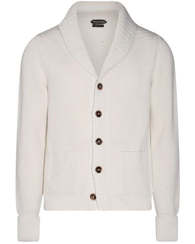 Tom Ford Wool Knitwear - White