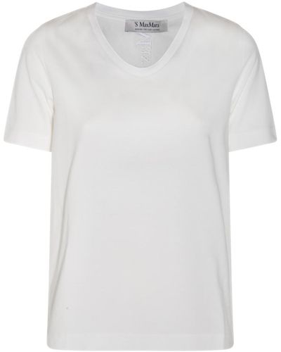 Max Mara White Cotton Quito T-shirt