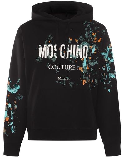 Moschino Cotton Sweatshirt - Black