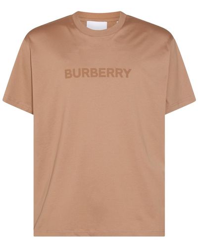 Burberry Cotton T-shirt - Natural