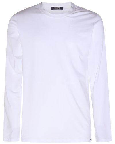 Tom Ford Cotton Blend T-shirt - White