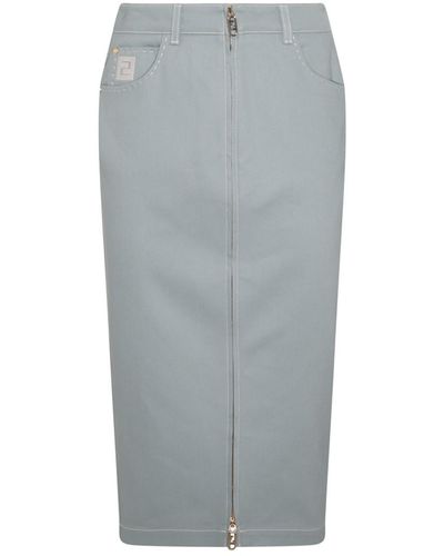 Fendi Cotton Skirt - Grey
