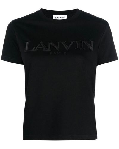 Lanvin Cotton T-shirt - Black