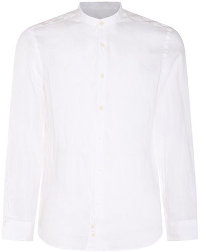 Altea White Linen Shirt