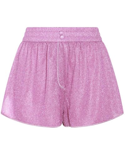 Oséree Pink Shorts - Purple