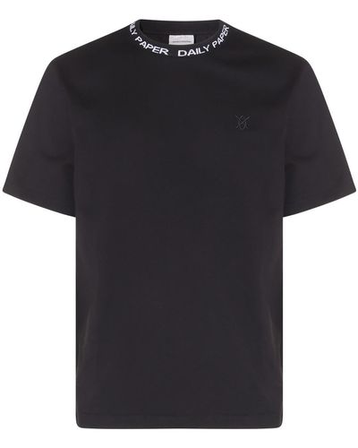 Daily Paper Cotton Erib T-shirt - Black