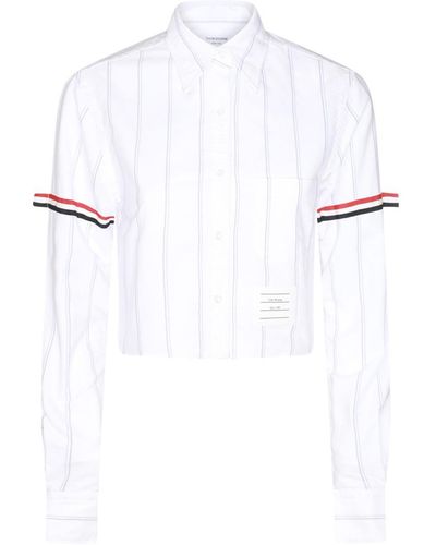Thom Browne Cotton Shirt - White