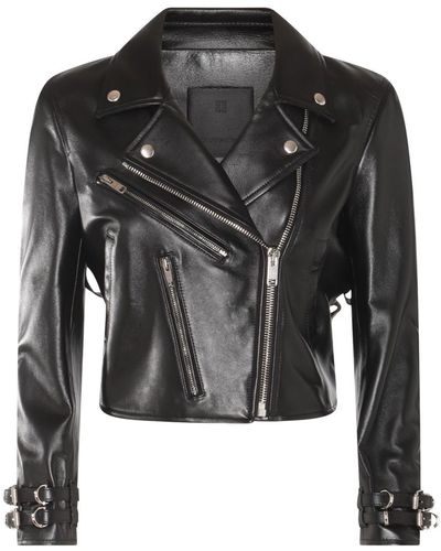 Givenchy Leather Jacket - Black