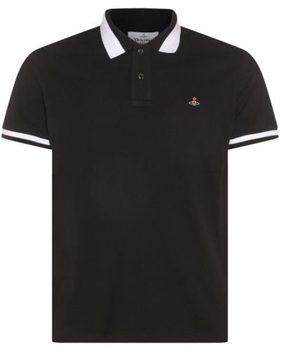 Vivienne Westwood Cotton Polo Shirt - Black