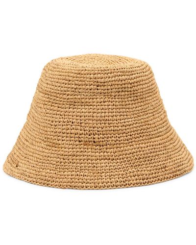 IBELIV Natural Raffia Andao Hat