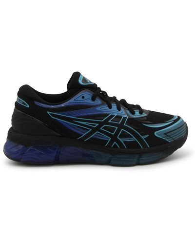 Asics Black And Blue Trainers