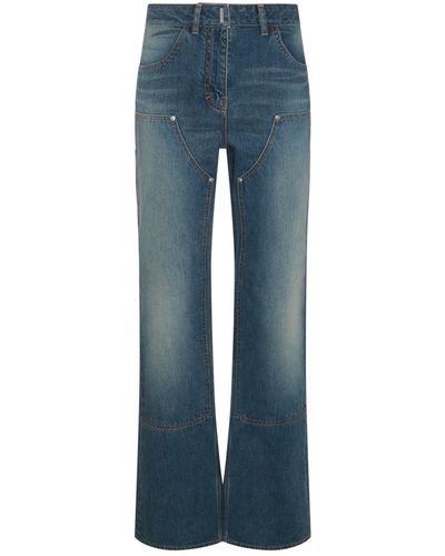 Givenchy Cotton Denim Jeans - Blue