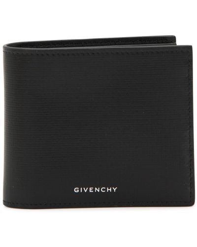 Givenchy Leather Bifold Wallet - Black