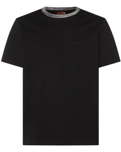 Missoni Black Cotton T-shirt