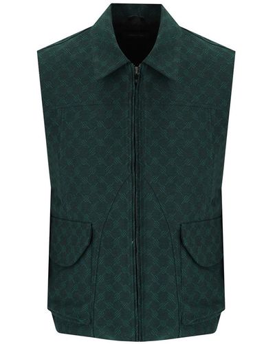 Daily Paper Green Cotton Blend Gilet