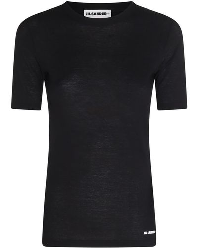 Jil Sander Cotton T-shirt - Black