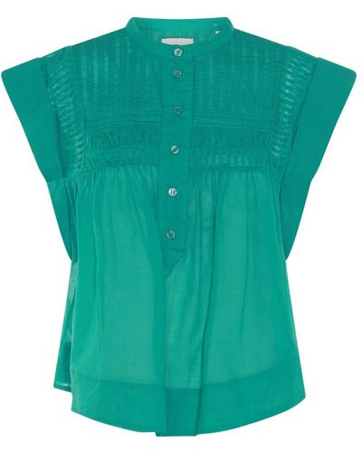 Isabel Marant Green Cotton Shirt
