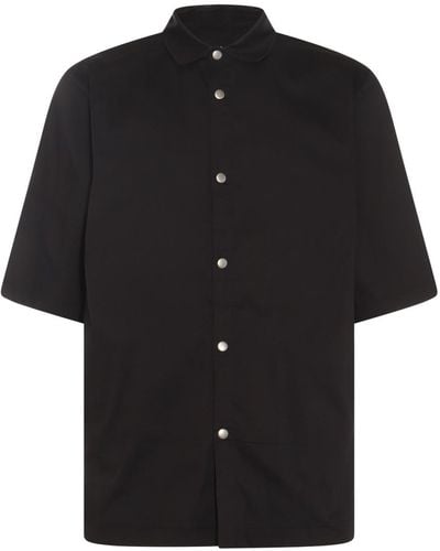 Thom Krom Cotton Shirt - Black