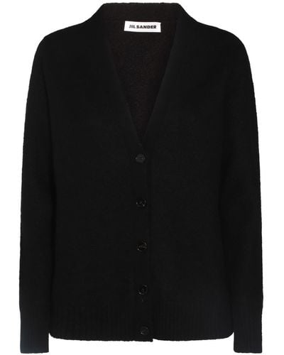 Jil Sander Wool Knitwear - Black