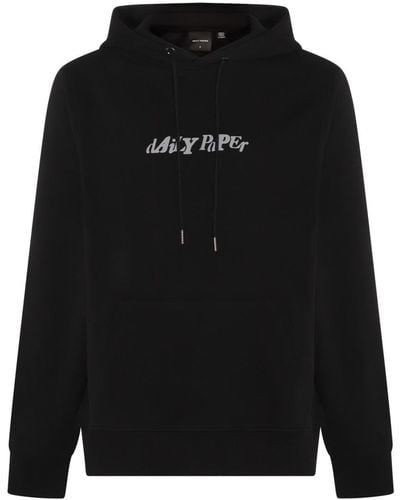 Daily Paper And Gray Cotton Sweatshirt - Black