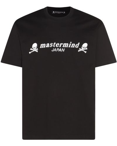 Mastermind Japan And White Cotton T-shirt - Black