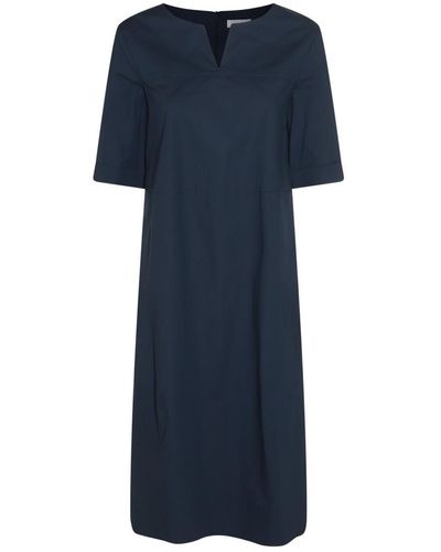Antonelli Blue Cotton Dress