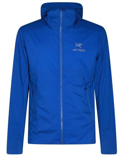 Arc'teryx Blue Nylon Casual Jacket