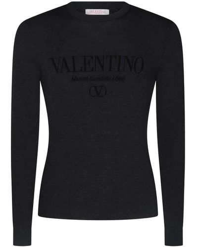 Valentino Garavani Wool Knitwear - Black
