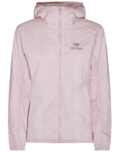 Arc'teryx Pink Nylon Casual Jacket