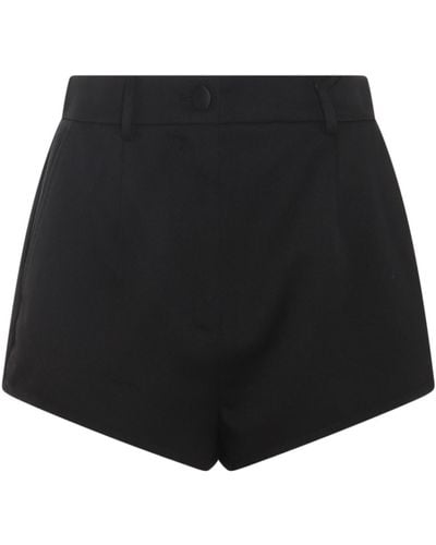 Dolce & Gabbana Wool Shorts - Black