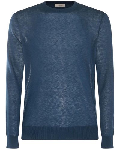 Piacenza Cashmere Silk Knitwear - Blue