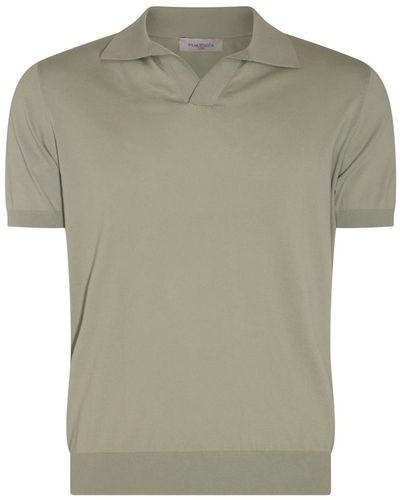 Piacenza Cashmere Cotton Polo Shirt - Green