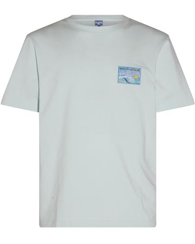 Maison Kitsuné Cotton T-shirt - Blue