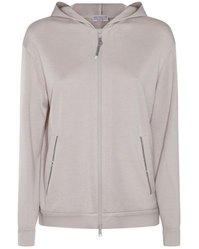 Brunello Cucinelli Cotton Sweatshirt - Grey